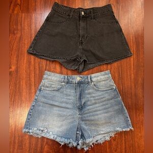 Denim shorts - 2 pairs included